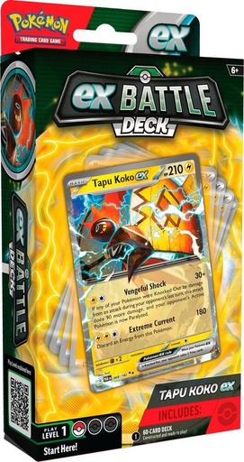 ex Battle Deck [Tapu Koko ex] - Miscellaneous Cards & Products (MCAP)