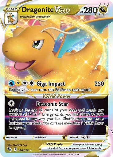 Dragonite VSTAR - Pokemon GO 050/078