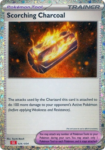 Scorching Charcoal - Trading Card Game Classic (CL)