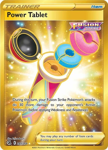 Power Tablet (Secret) - SWSH08: Fusion Strike (SWSH08)