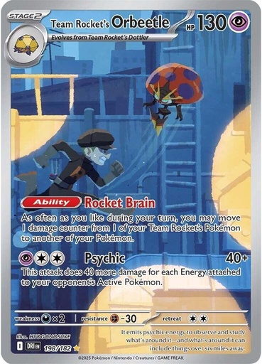 Team Rocket's Orbeetle - 198/182 - SV10: Destined Rivals (DRI)