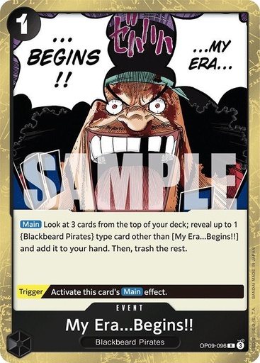 My Era...Begins!! - Emperors in the New World (OP09) 