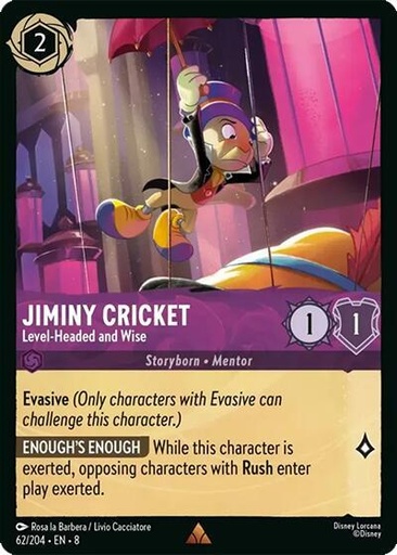 Jiminy Cricket - Level-Headed and Wise - Reign of Jafar (8) 