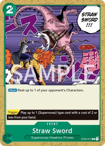 Straw Sword - Revision Pack Cards (OPRP) 
