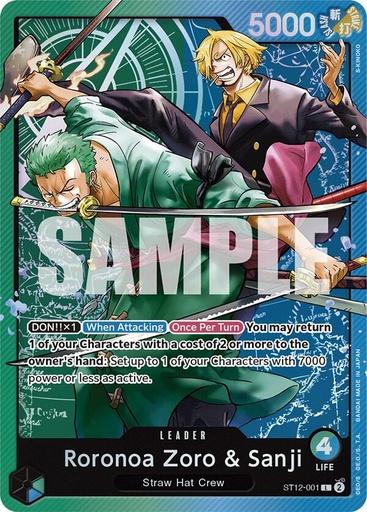 Roronoa Zoro & Sanji - Starter Deck 12: Zoro and Sanji (ST-12) 