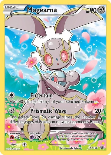 Magearna - XY186 - XY Promos (PR)