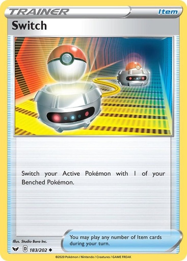 Switch - SWSH01: Sword & Shield Base Set (SWSH01)