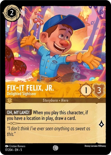 Fix-It Felix, Jr. - Delighted Sightseer - Shimmering Skies (5) 