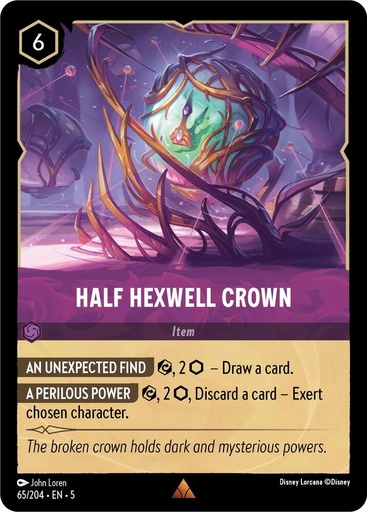 Half Hexwell Crown - Shimmering Skies (5) 