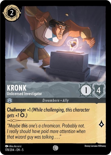 Kronk - Unlicensed Investigator - Shimmering Skies (5) 