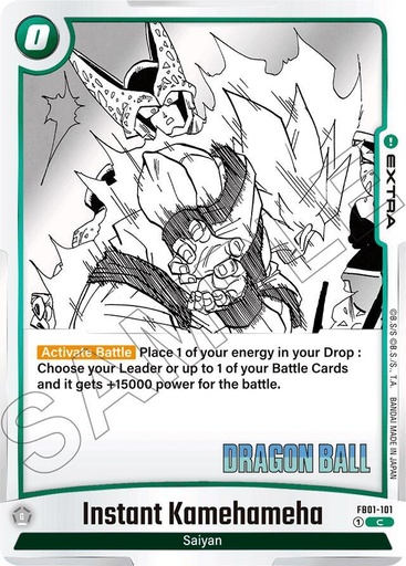 Instant Kamehameha - Manga Booster 01 (SB01) 