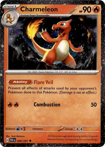 Charmeleon - 008/091 (Cosmos Holo) - Miscellaneous Cards & Products (MCAP)