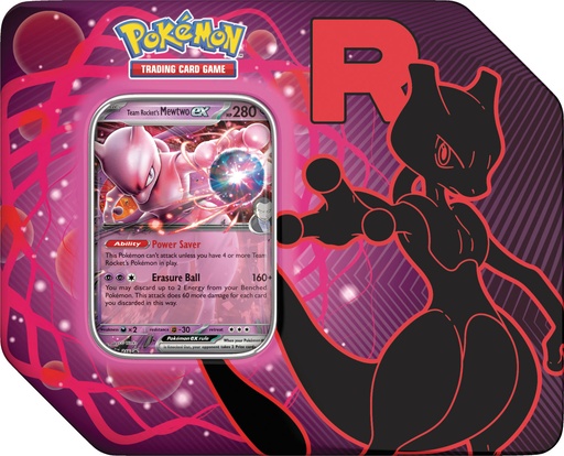 [10-10135-102] Team Rocket Tin [Team Rocket's Mewtwo ex]