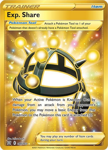 Exp. Share (Secret) - SWSH05: Battle Styles 180/163