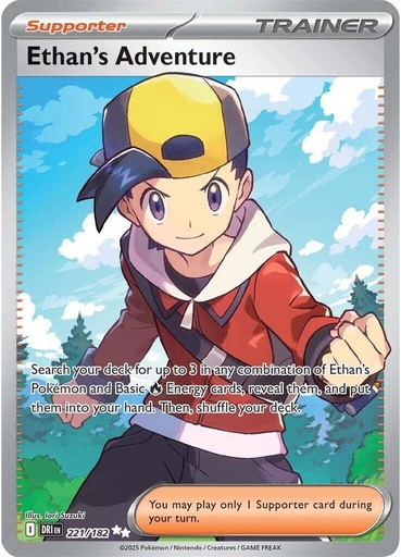 Ethan's Adventure - 221/182 - SV10: Destined Rivals (DRI)