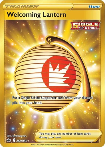 Welcoming Lantern (Secret) - SWSH06: Chilling Reign 230/198