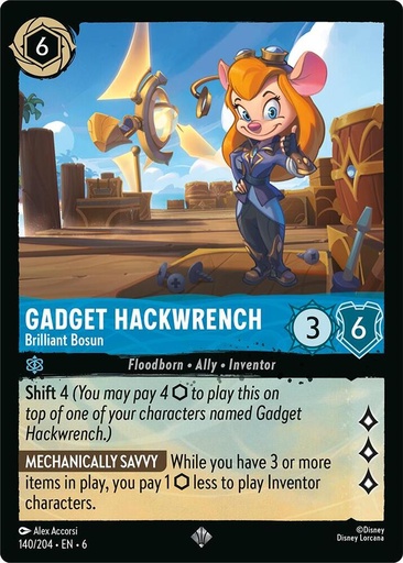 Gadget Hackwrench - Brilliant Bosun - Azurite Sea (6) 
