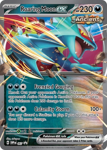 Roaring Moon ex - 067 - SV: Scarlet & Violet Promo Cards (SVP)