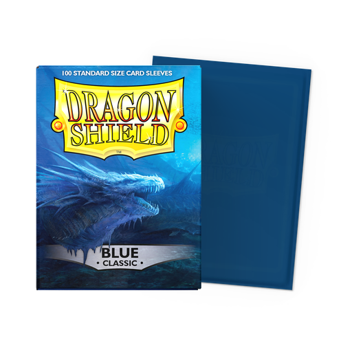 [AT-10003] Dragonshield: 100ct Classic Sleeves - Standard Size "Blue"
