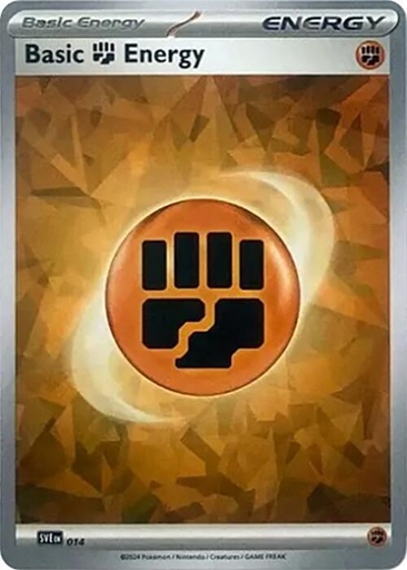 Basic Fighting Energy (Cracked Ice Holo) - SV07: Stellar Crown (SCR)
