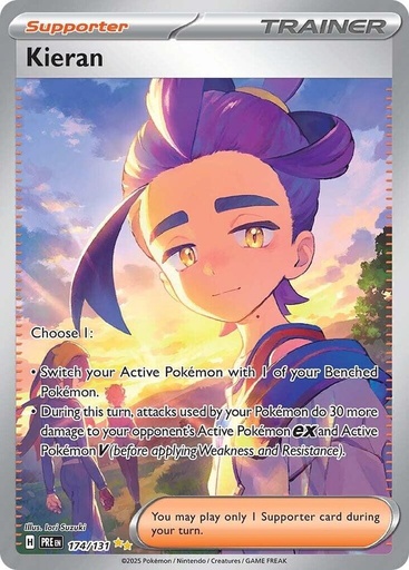 Kieran - 174/131 - SV: Prismatic Evolutions (PRE)