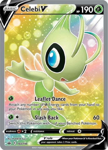 Celebi V (Full Art) - SWSH06: Chilling Reign 160/198
