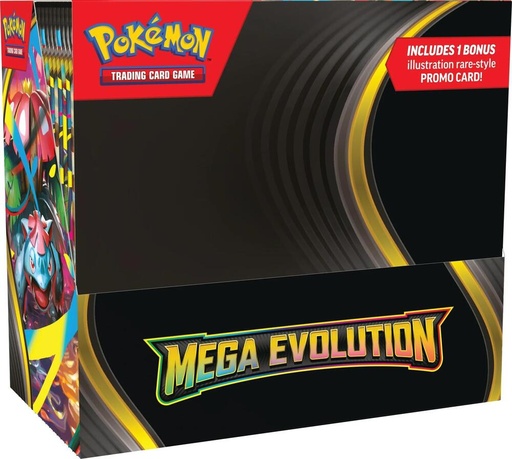 [10-10057-127] Mega Evolution Enhanced Booster Box - ME01: Mega Evolution (MEG)