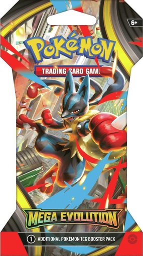 [10-10055-108] Mega Evolution Sleeved Booster Pack - ME01: Mega Evolution (MEG)