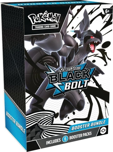 [10-10115-113] Black Bolt Booster Bundle - SV: Black Bolt (BLK) (Ingles)