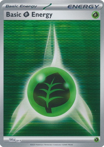 Basic Grass Energy - 017 - SVE: Scarlet & Violet Energies (SVE)