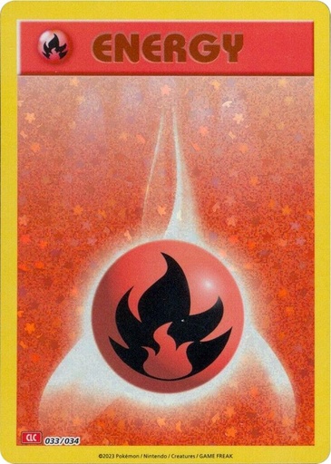 Basic Fire Energy - Trading Card Game Classic (CL)