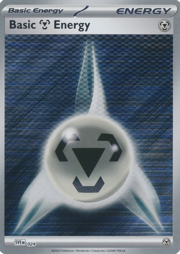 Basic Metal Energy - 024 - SVE: Scarlet & Violet Energies (SVE)