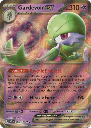 Gardevoir ex - 086/198 - SV01: Scarlet & Violet Base Set (SVI)