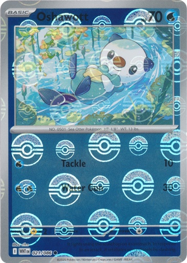 Oshawott (Poke Ball Pattern) - SV: White Flare (WHT)