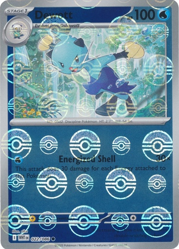 Dewott (Poke Ball Pattern) - SV: White Flare (WHT)