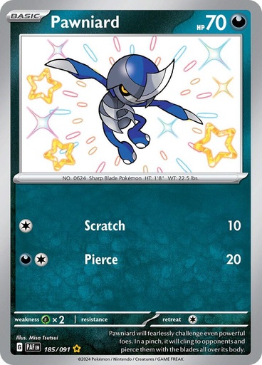 Pawniard - SV: Paldean Fates (PAF)