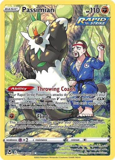 Passimian - SWSH12: Silver Tempest Trainer Gallery TG08/TG30