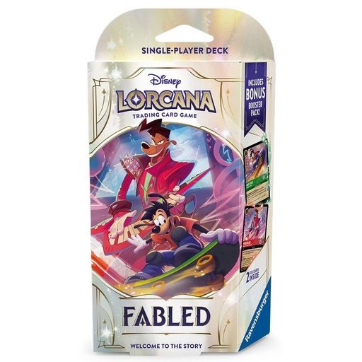 [11098916] Disney Lorcana: Fabled Starter Deck (Emerald & Ruby) - Fabled (9)