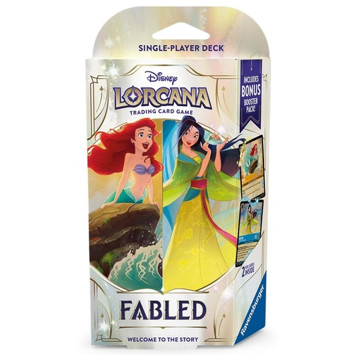 [11098916] Disney Lorcana: Fabled Starter Deck (Amber & Sapphire) - Fabled (9)