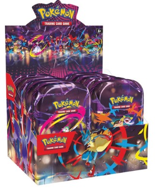 [10-10031-132] Mega Heroes Mini Tin Display - ME01: Mega Evolution (MEG)