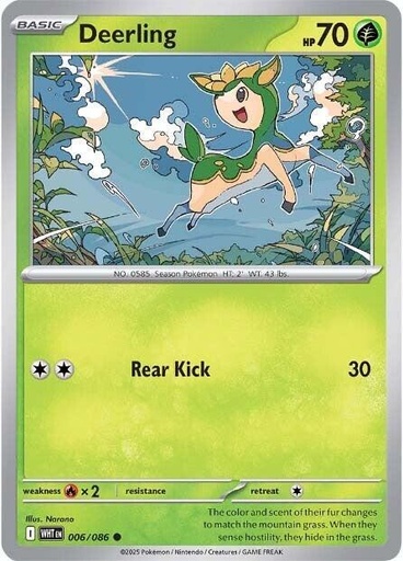 Deerling - SV: White Flare (WHT)