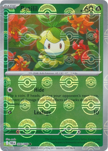 Petilil (Poke Ball Pattern) - SV: Black Bolt (BLK)