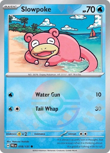 Slowpoke (Poke Ball Pattern) - SV: Prismatic Evolutions (PRE)