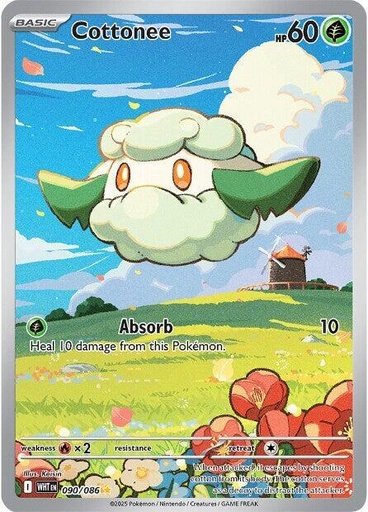 Cottonee - 090/086 - SV: White Flare (WHT)