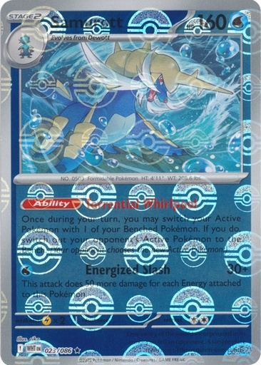 Samurott (Poke Ball Pattern) - SV: White Flare (WHT)