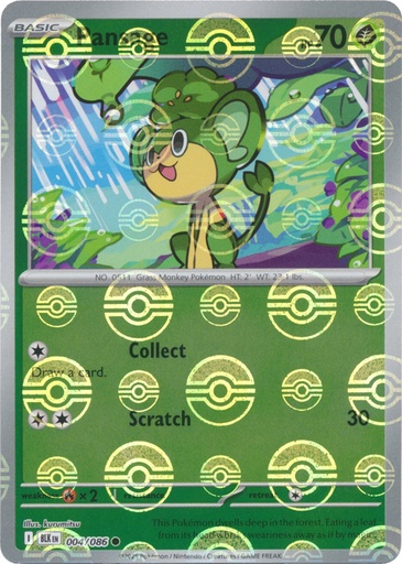 Pansage (Poke Ball Pattern) - SV: Black Bolt (BLK)