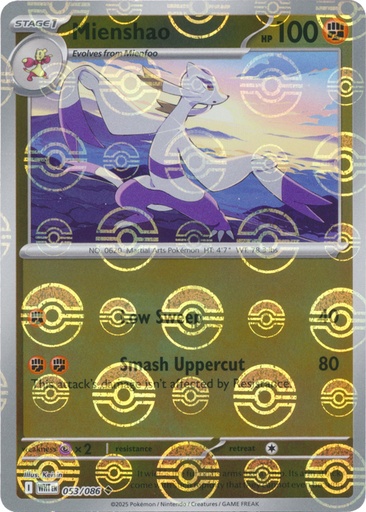 Mienshao (Poke Ball Pattern) - SV: White Flare (WHT)