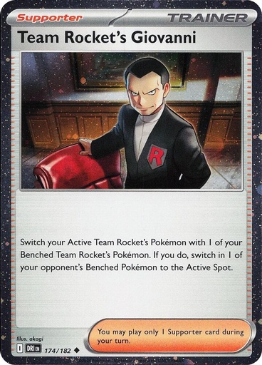Team Rocket's Giovanni (Cosmos Holo) - Miscellaneous Cards & Products (MCAP)