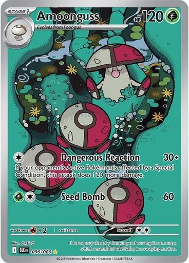 Amoonguss - 096/086 - SV: Black Bolt (BLK)