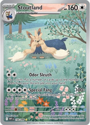 Stoutland - 156/086 - SV: White Flare (WHT)